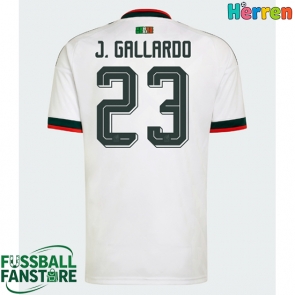 Mexiko Jesus Gallardo #23 Replik Auswärtstrikot WM 2026 Kurzarm